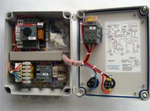 equipped electrical enclosure