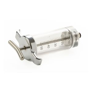 stainless steel syringe