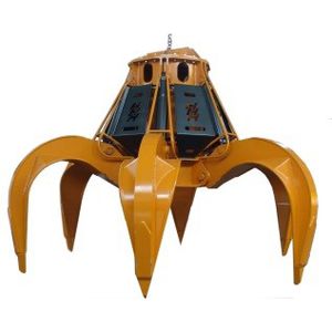 orange peel grab / hydraulic / scrap / waste collection