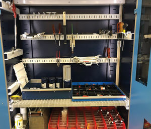 storage and dispensing cabinet