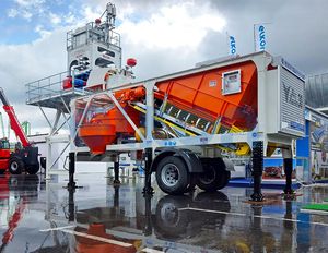 mobile concrete batching plant