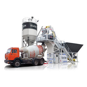 stationary concrete batching plant