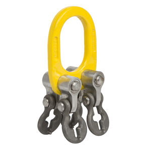 adjustable 4-leg chain sling hoist ring / articulated / forged