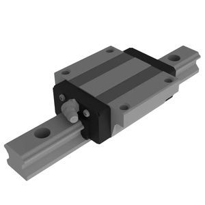 linear guide with recirculating ball carriage