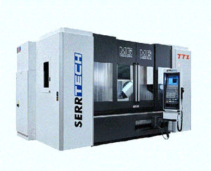 3-axis machining center / vertical / traveling-column / for steel