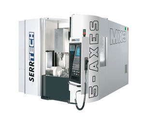 5-axis machining center / vertical / with rotary table / traveling-column
