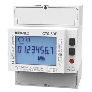three-phase electric energy meter 1