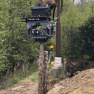 hydraulic pile driver