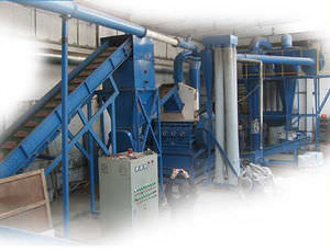 copper recycling unit