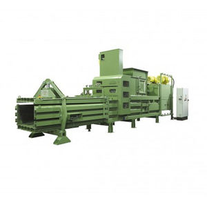 horizontal baling press