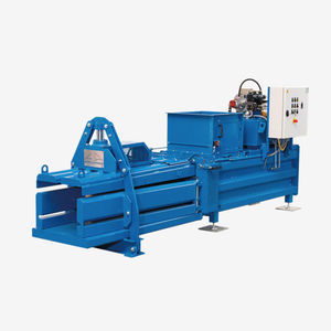 horizontal baling press