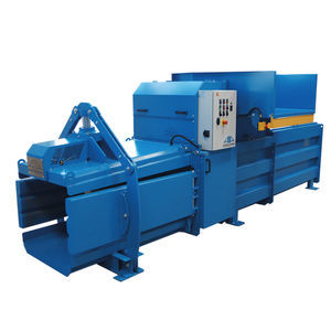 horizontal baling press