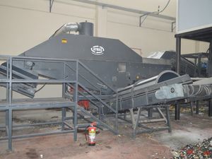 secondary shredding machine