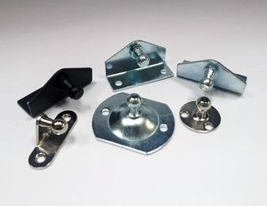 gas spring fastening bracket