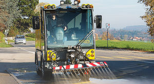 high-pressure street washing machine