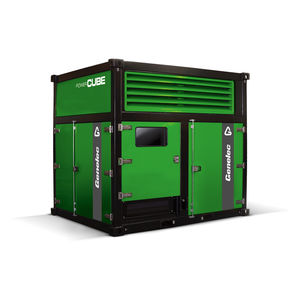 rental generator set / three-phase / diesel / stationary