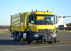 truck-mounted sweeper