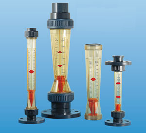 variable-area flow meter