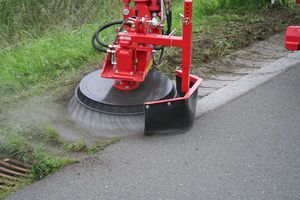 truck-mounted sweeper