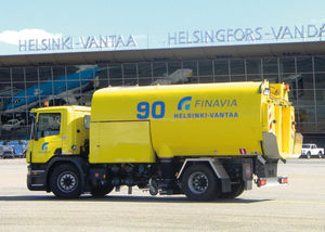 truck-mounted sweeper