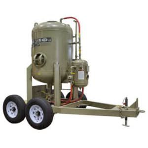 manual sandblasting machine / pressure / mobile