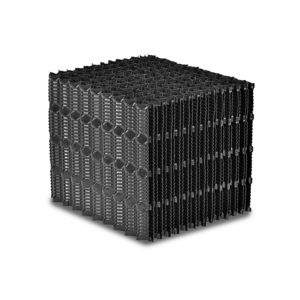 PP structured fill block