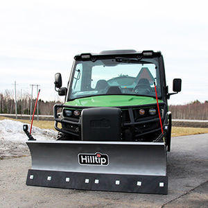 forklift truck snow-plow