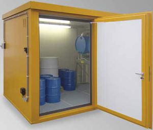 steel intermodal container / storage