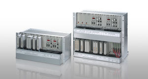 DIN rail programmable logic controller / fieldbus / safety
