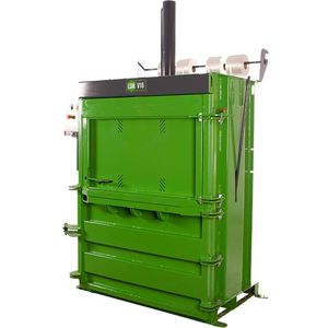 vertical baling press