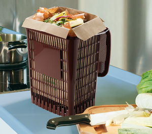 plastic waste bin