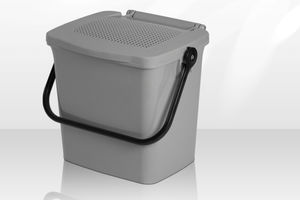 plastic waste bin