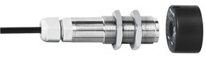 magnetic proximity sensor / cylindrical / IP68 / safety