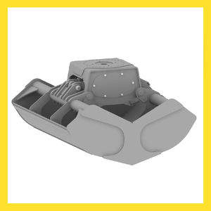 hydraulic clam bucket