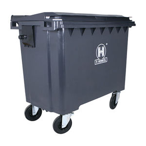 4-wheel waste bin