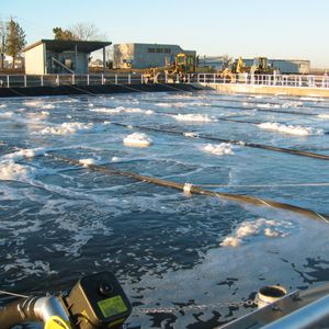 organic sewage treatment plant