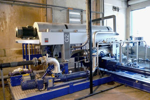 sludge dewatering system
