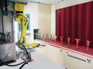enclosed paint booth