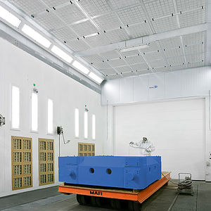 cleaning booth