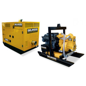 water pump / with combustion engine / centrifugal / industrial