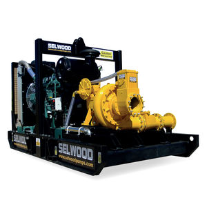 wastewater pump / diesel engine / self-priming / impeller