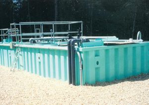 activated sludge sewage treatment plant
