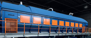 drum screening machine / for bulk materials / for waste / sorting