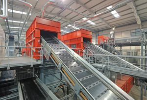 rotary sorter / automatic / for plastics / industry