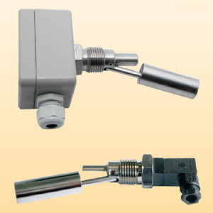 broken finger float level switch / for liquids / stainless steel / threaded
