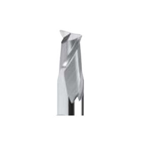 corner radius milling cutter / solid / for stainless steel / with cylindrical shank