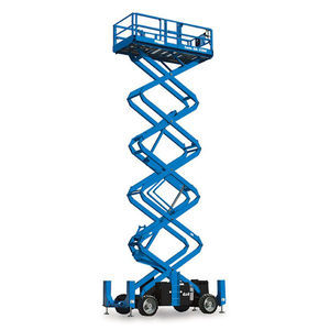 Wheeled scissor lift, Wheel-mounted scissor lift platform - All ...