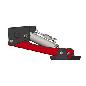hydraulic cylinder crutch