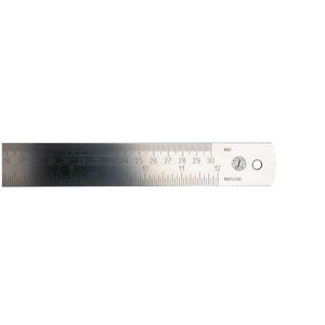 steel ruler