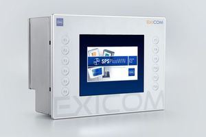 5-wire resistive touch screen operator interface